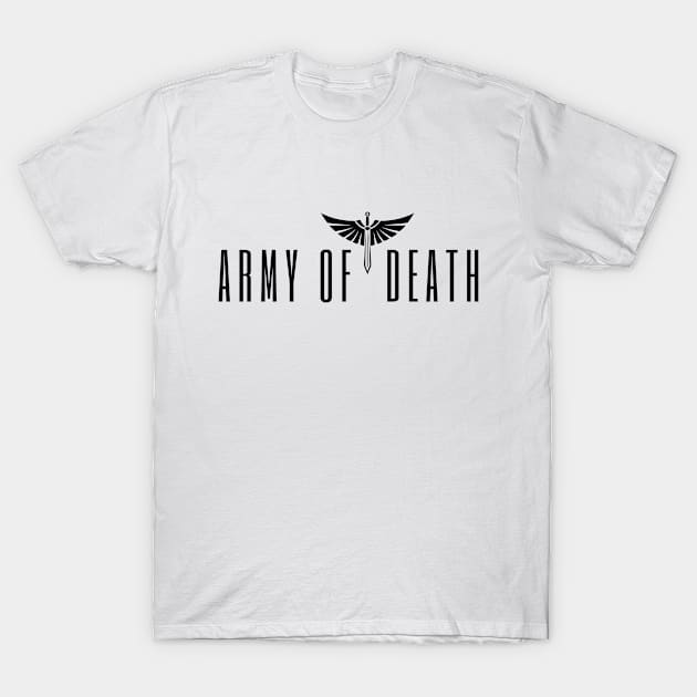 Army Of Death Simple T-Shirt by Risset